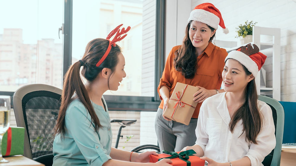 Workplace gift exchange