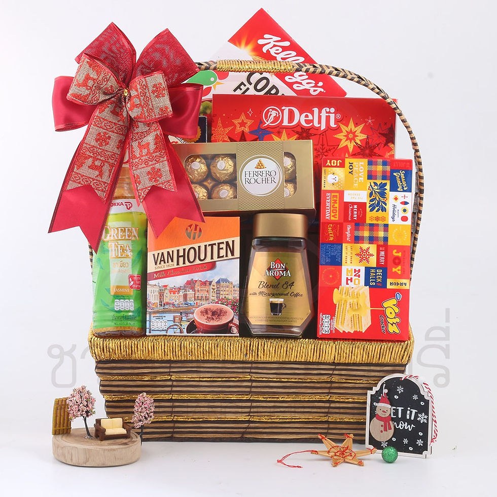 Thai gift : Thai Snack Basket