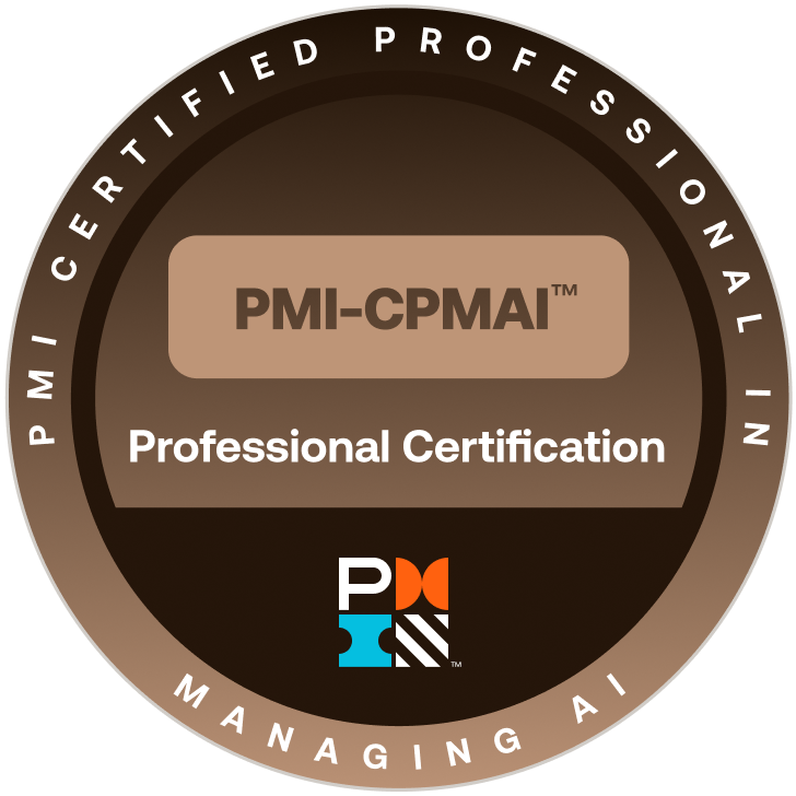 PMI-CPMAI certification badge