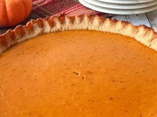 Dairy-Free/Sugar-Free Pumpkin Pie