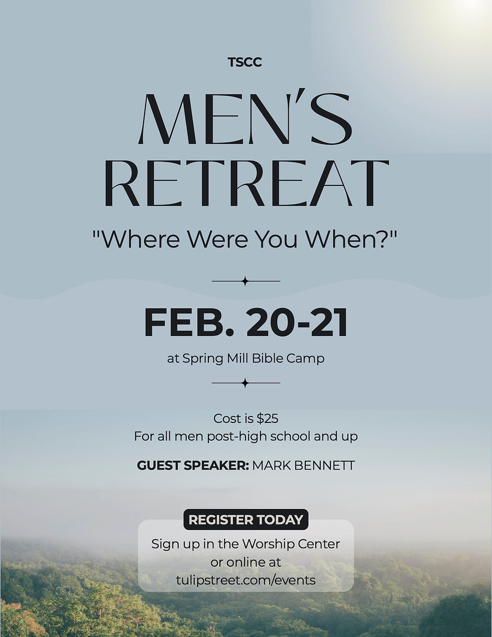 Men's Retreat