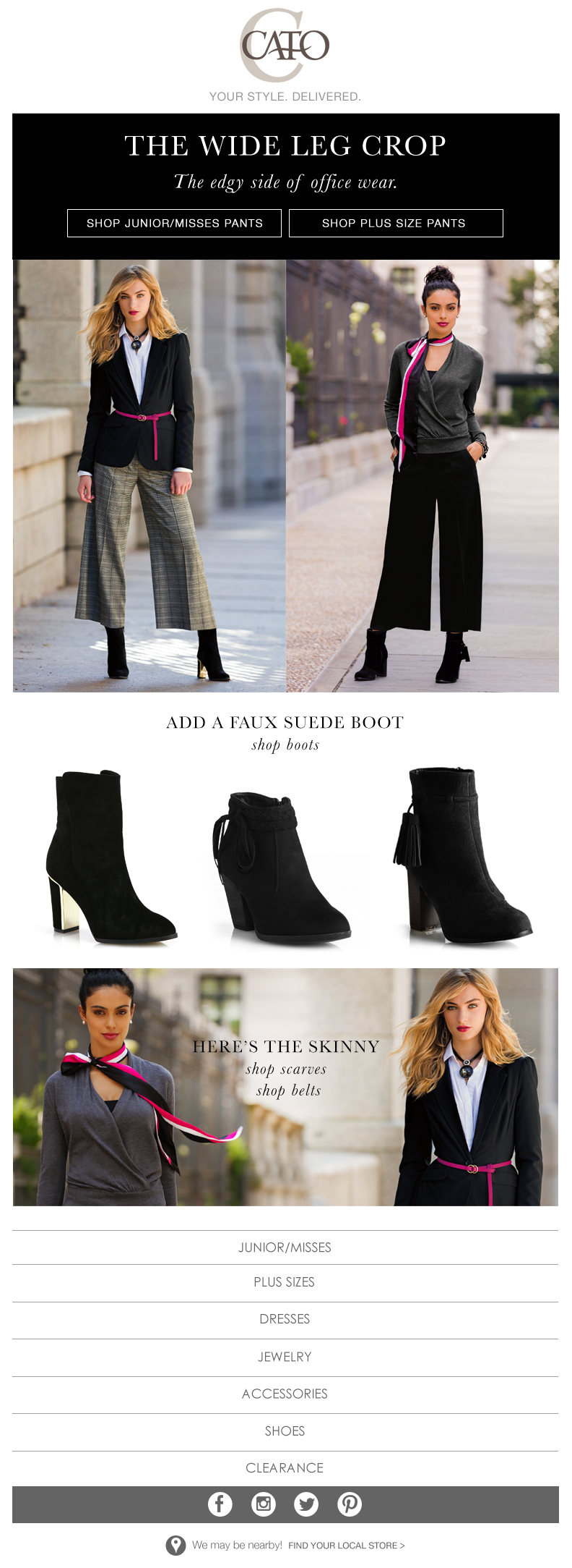 cato boots clearance