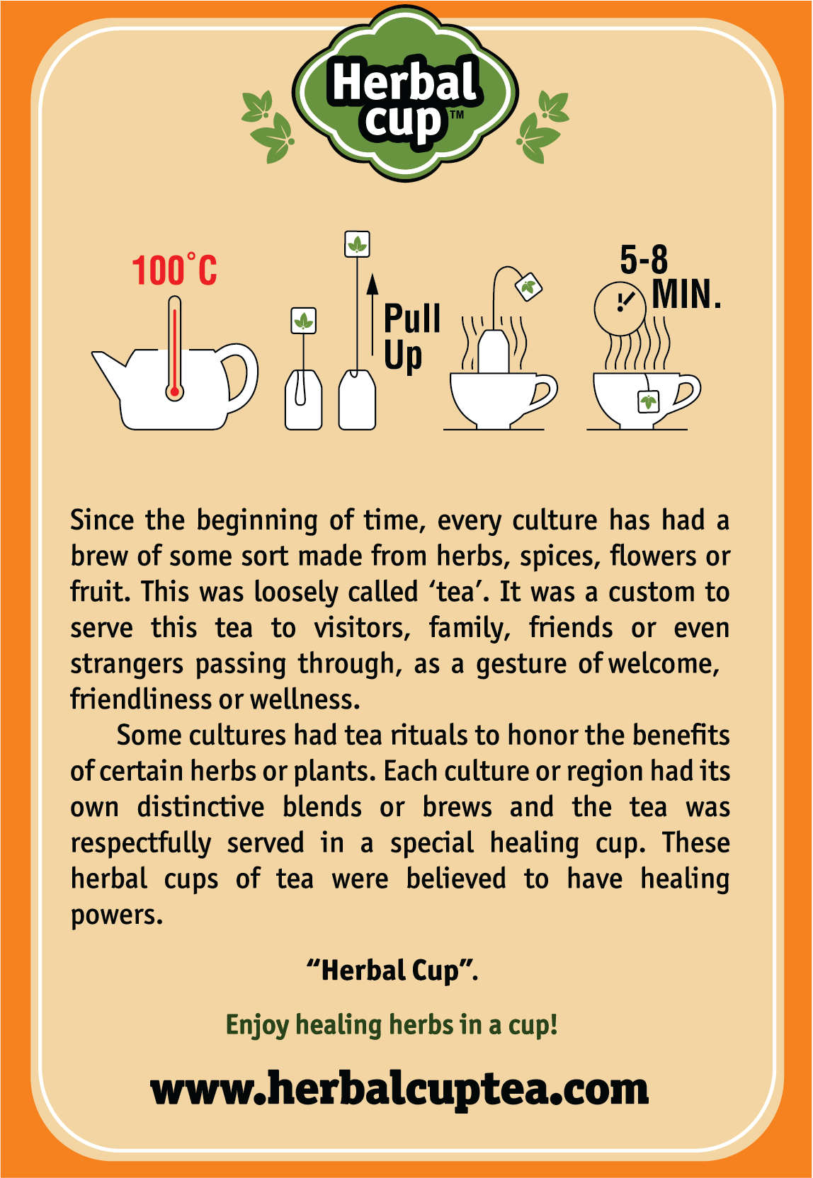 Turmeric Lemon Ginger HerbalCupTea