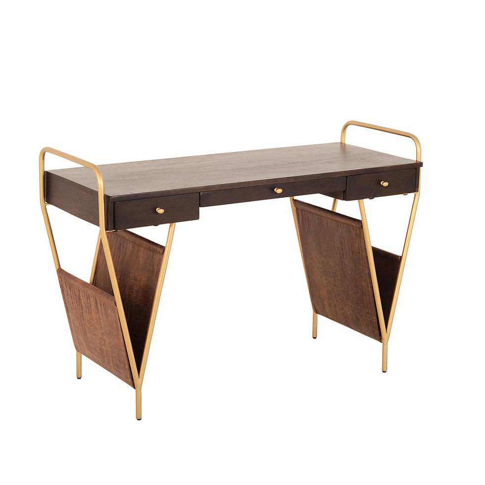 Thumbnail: Global Magazine Rack Desk and Chair