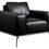 Thumbnail: Porter Pietro Black Leather Chair