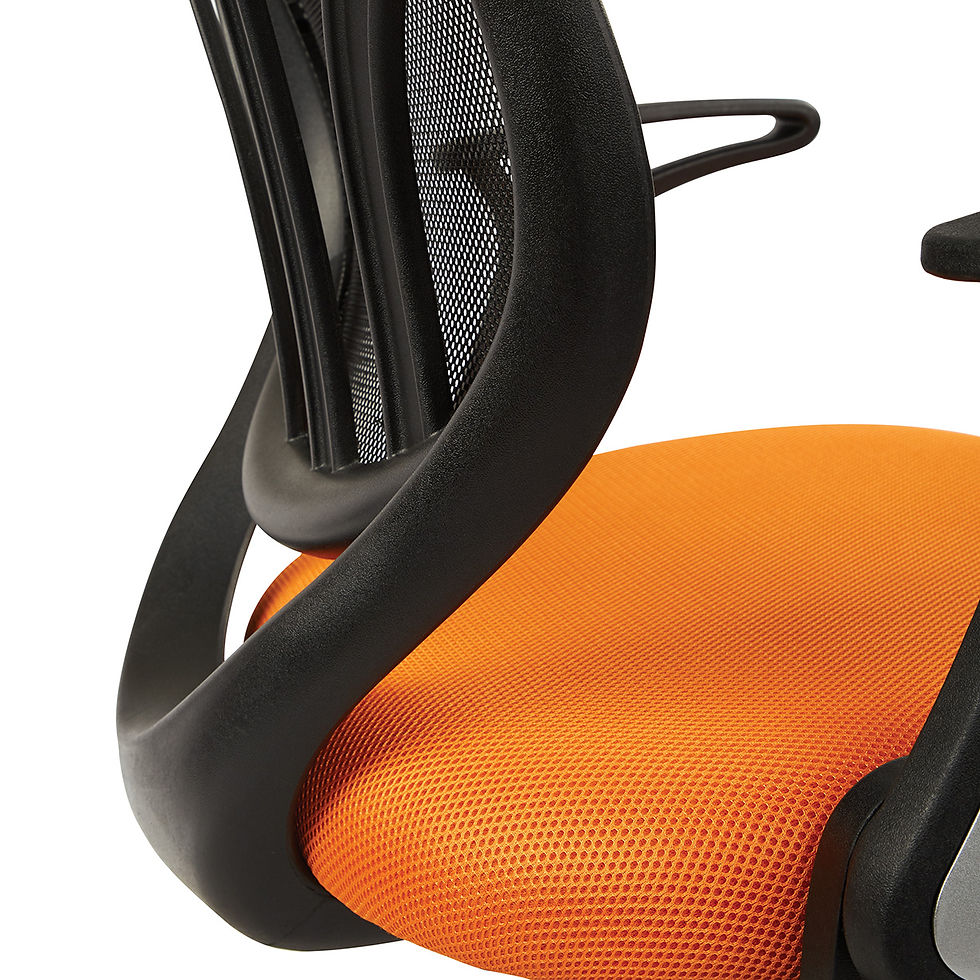 Thumbnail: OS Orange Screen Back Office Chair