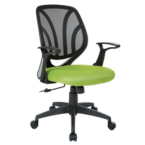 OS Green Screen Back Office Chair City Liqs