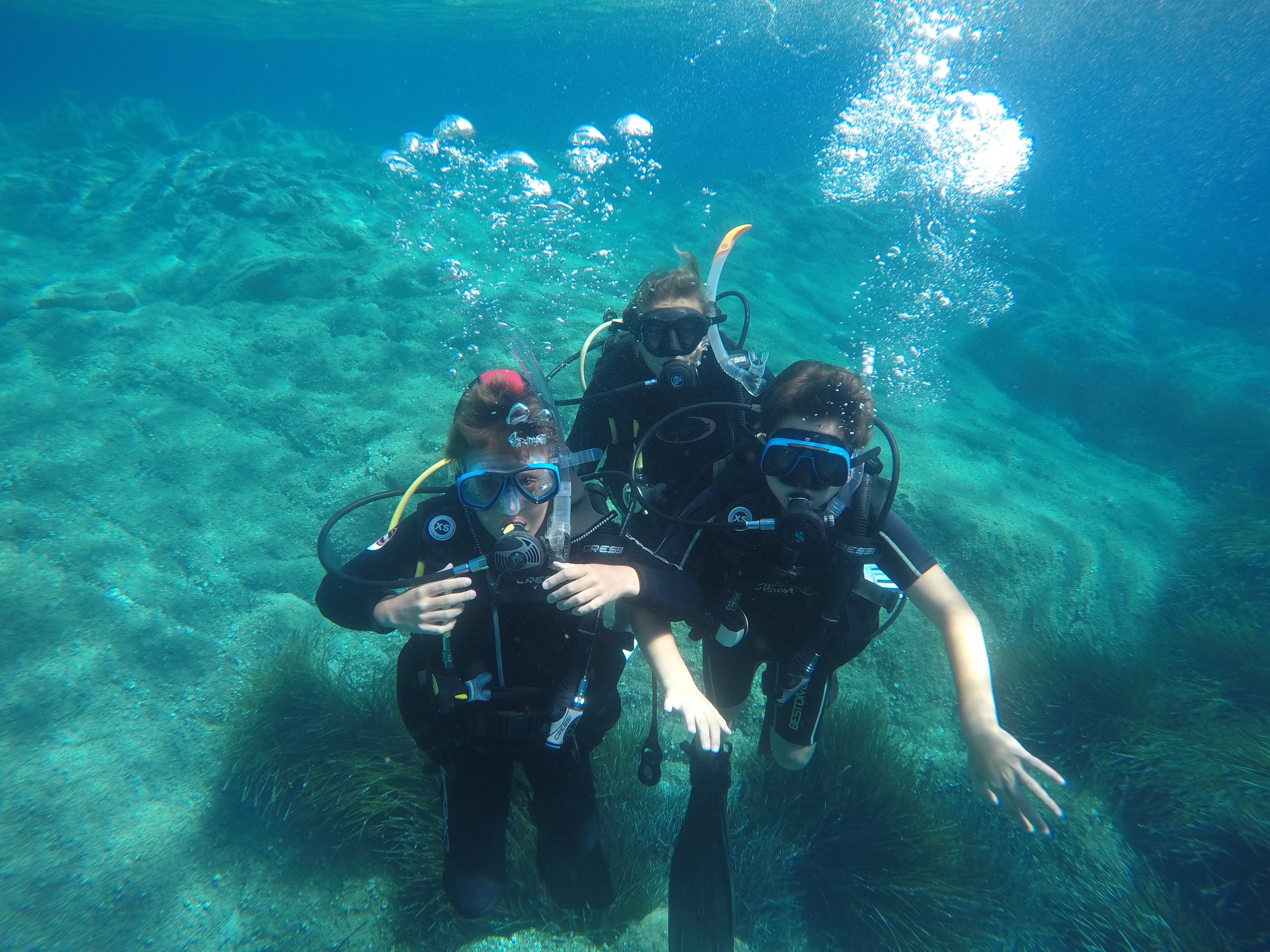 Corsi sub e immersioni per tutte le età