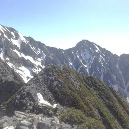 西穂高と乗鞍の滝（2018/5/19~20）