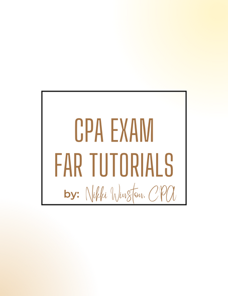 FAR Exam Tutorial: Income Statement Overview
