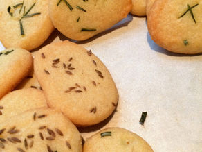 Parmesan Biscuits for Nibbling