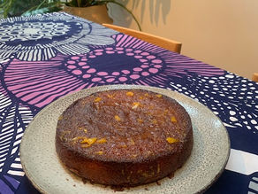 Nanna's Orange Drizzle cake: our family's first cake recipe