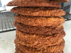 Lockdown lazy: coconut biscuits