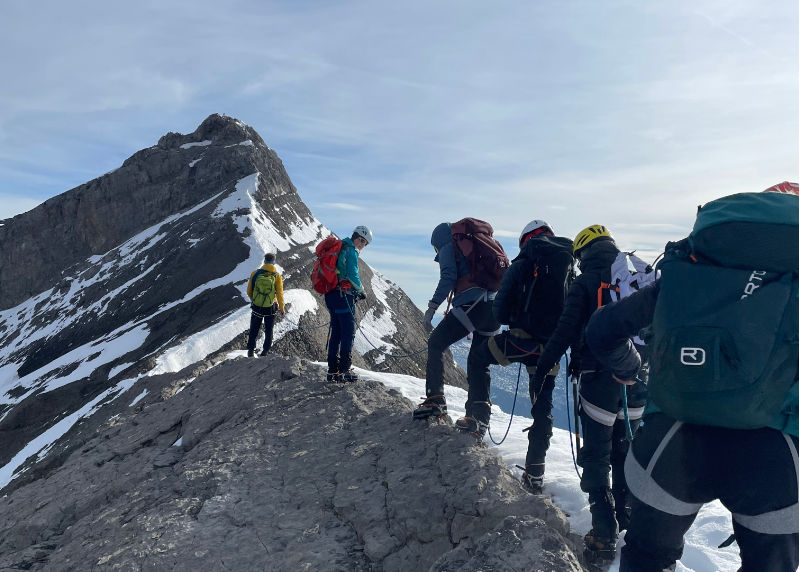 Höhenangst-Training als Hochtour aufs Vrenelisgärtli (2 Tage)