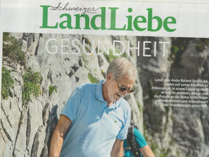 Von der Wirksamkeit des Höhenangst-Trainings überrascht war auch Roland Grüter, Autor der «Schweizer LandLiebe»