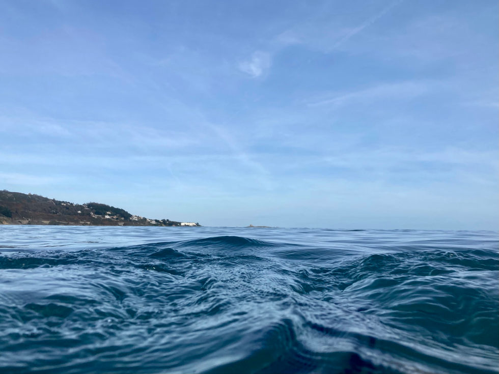 Sea Swim Towards Dalkey November 7th