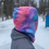 Thumbnail: Cotten candy tie dye ski hood !!!