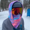 Thumbnail: Cotten candy tie dye ski hood !!!