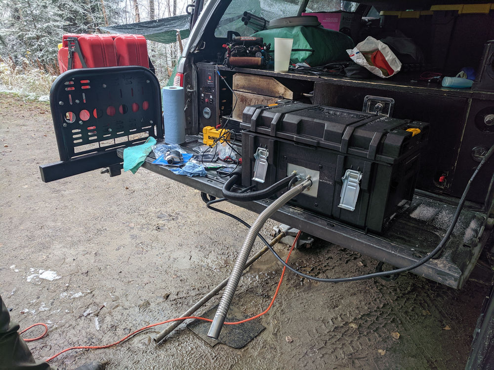 Building a DIY Diesel Heater for a Roof Top Tent