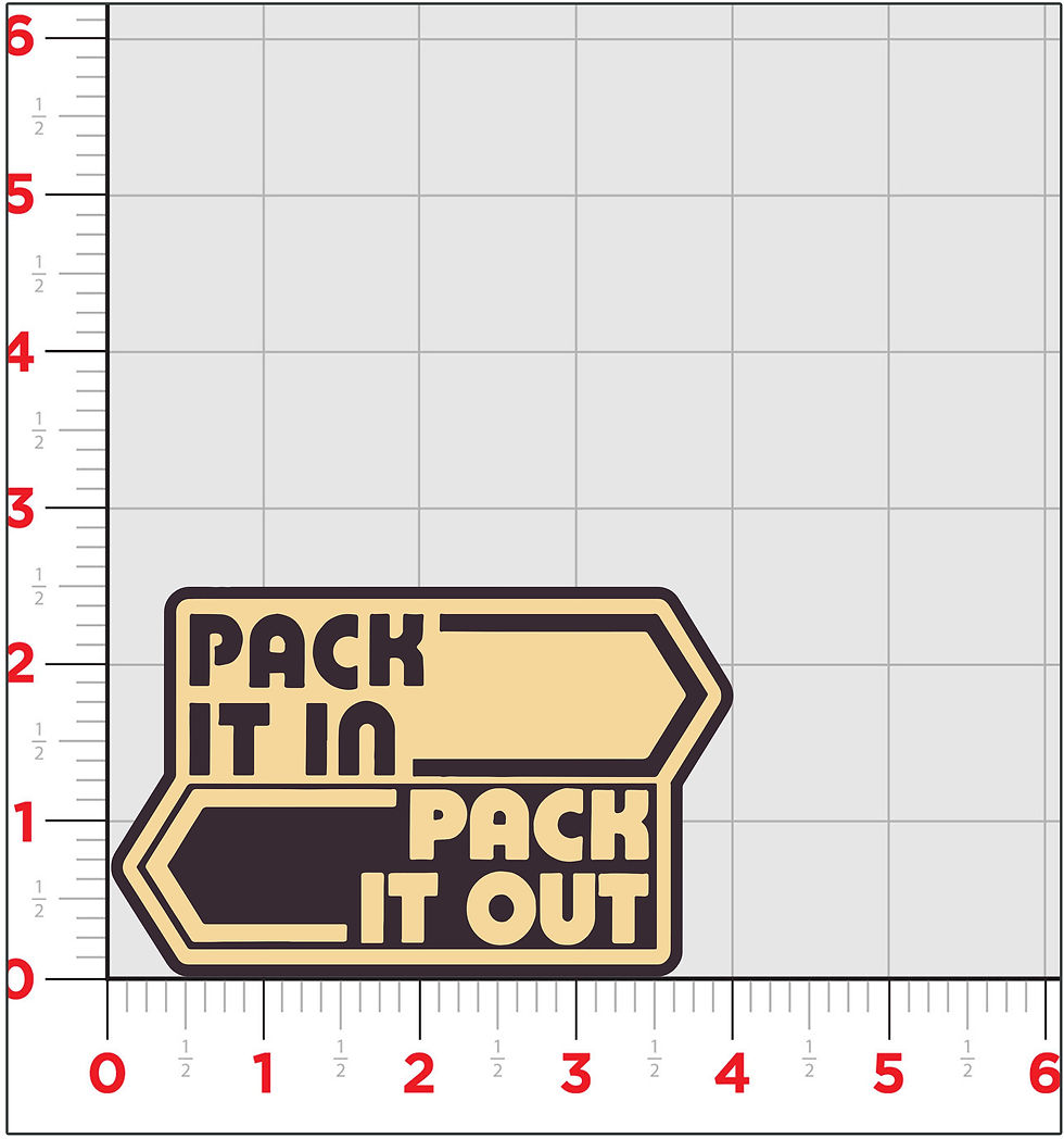 Thumbnail: Pack It Out Sticker