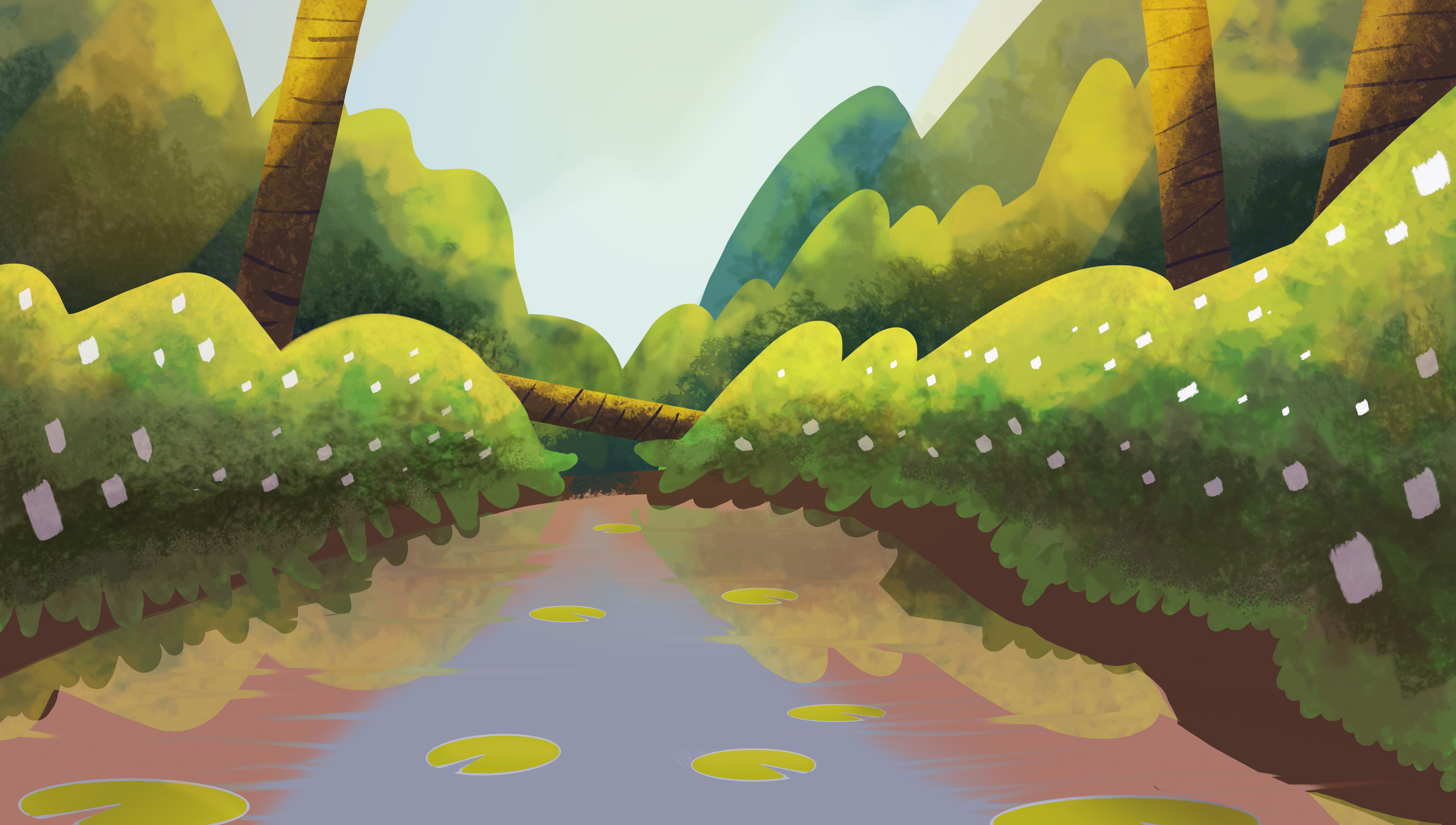 Spring pond
