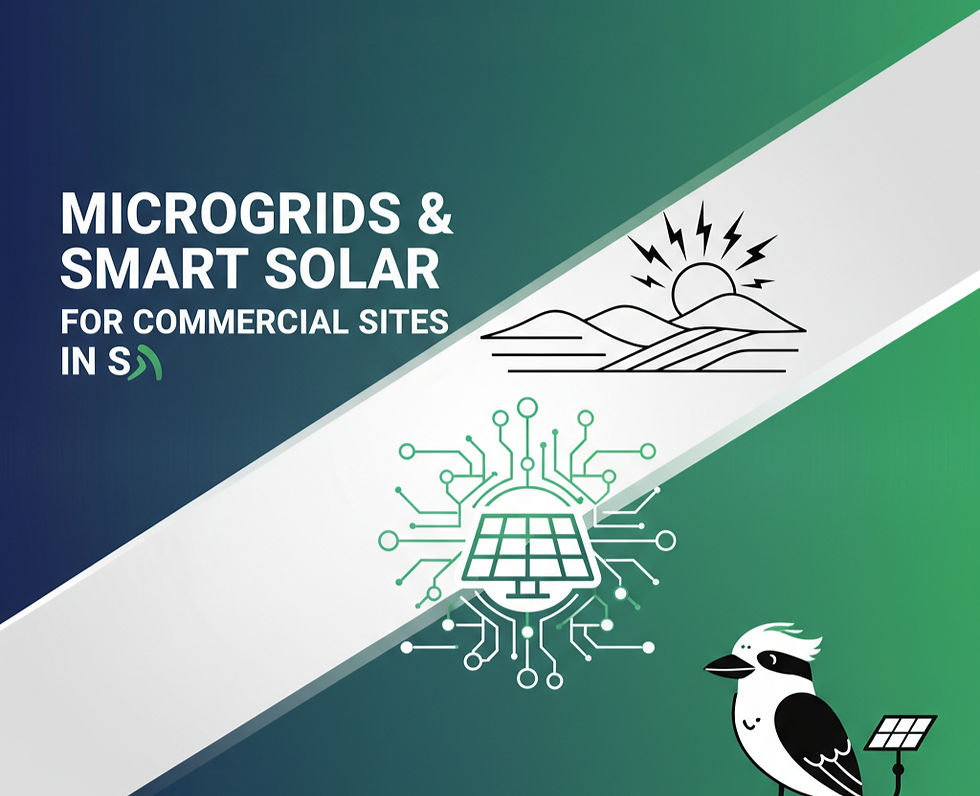 Microgrids & Smart Solar for Commercial Sites in South Australia by Nexapower best solar company in south australia