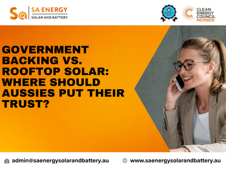Government Backing vs. Rooftop Solar: Where Should Aussies Put Their Trust?