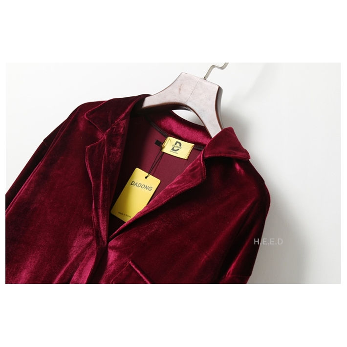 Thumbnail: #HE308 Velvet Shirt