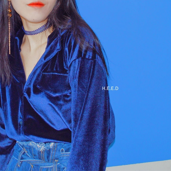 Thumbnail: #HE308 Velvet Shirt