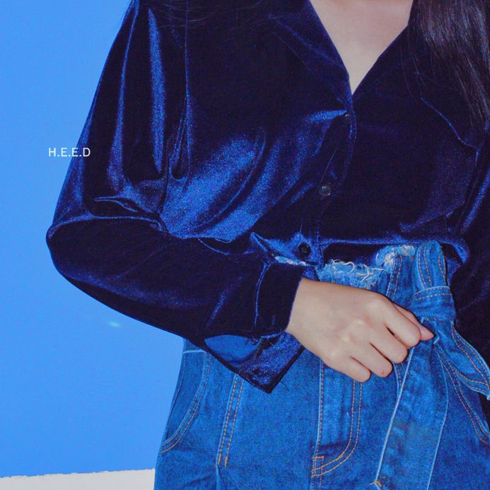 Thumbnail: #HE308 Velvet Shirt