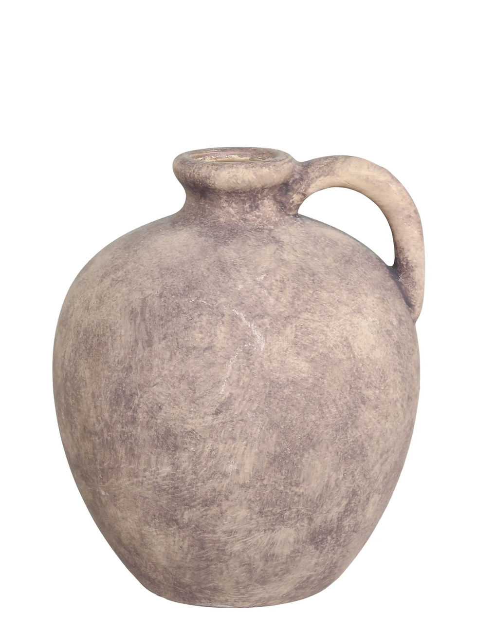 Thumbnail: Large Rustic Terracotta Bottle with Handle