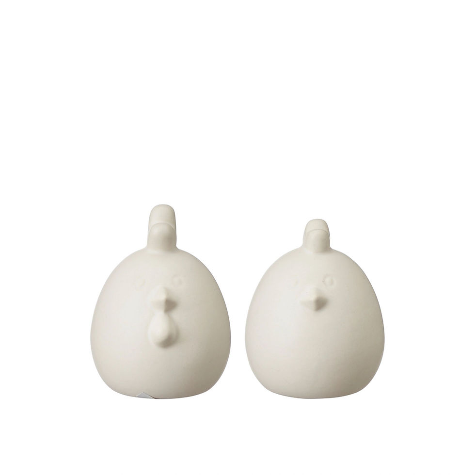 Thumbnail: Hen and Rooster Ornament | Pair
