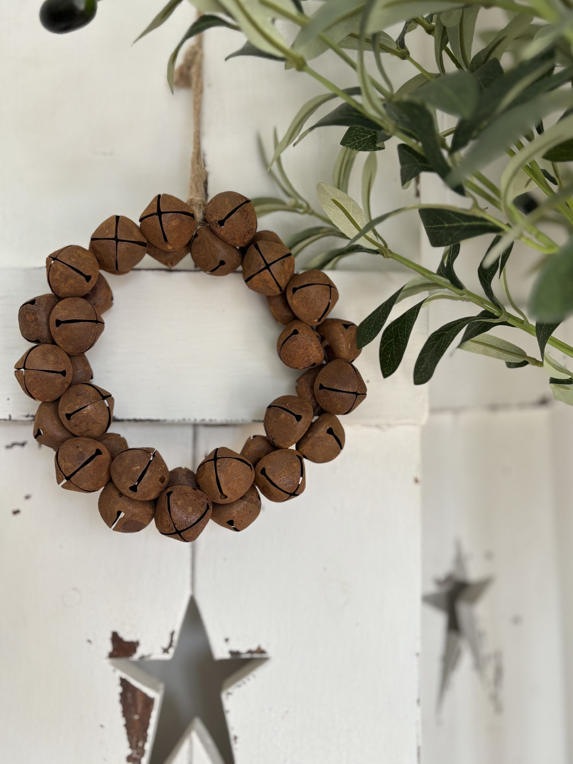 Rusty Bells Wreath
