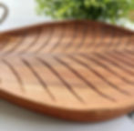 Thumbnail: Acacia Carved Leaf Board