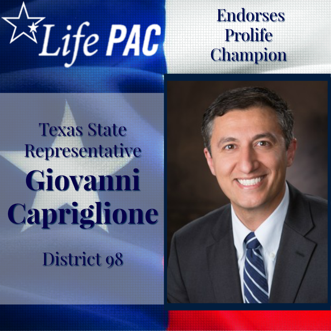 State Rep. Gio Capriglione HD 98