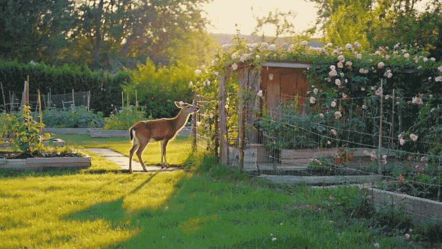 keeping deer away - fence guide.mp4.gif