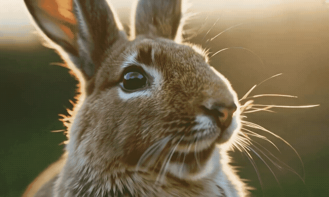 no more rabbits in yards and gardens.gif
