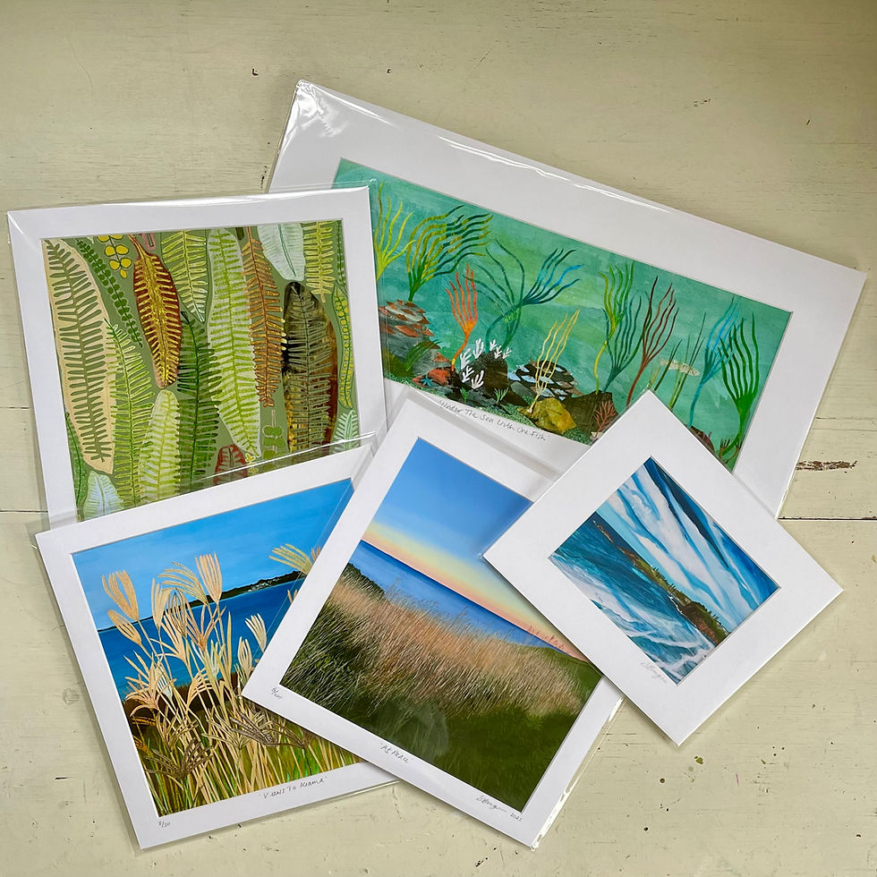 Thumbnail: "Underwater With One Fish" - Original Art