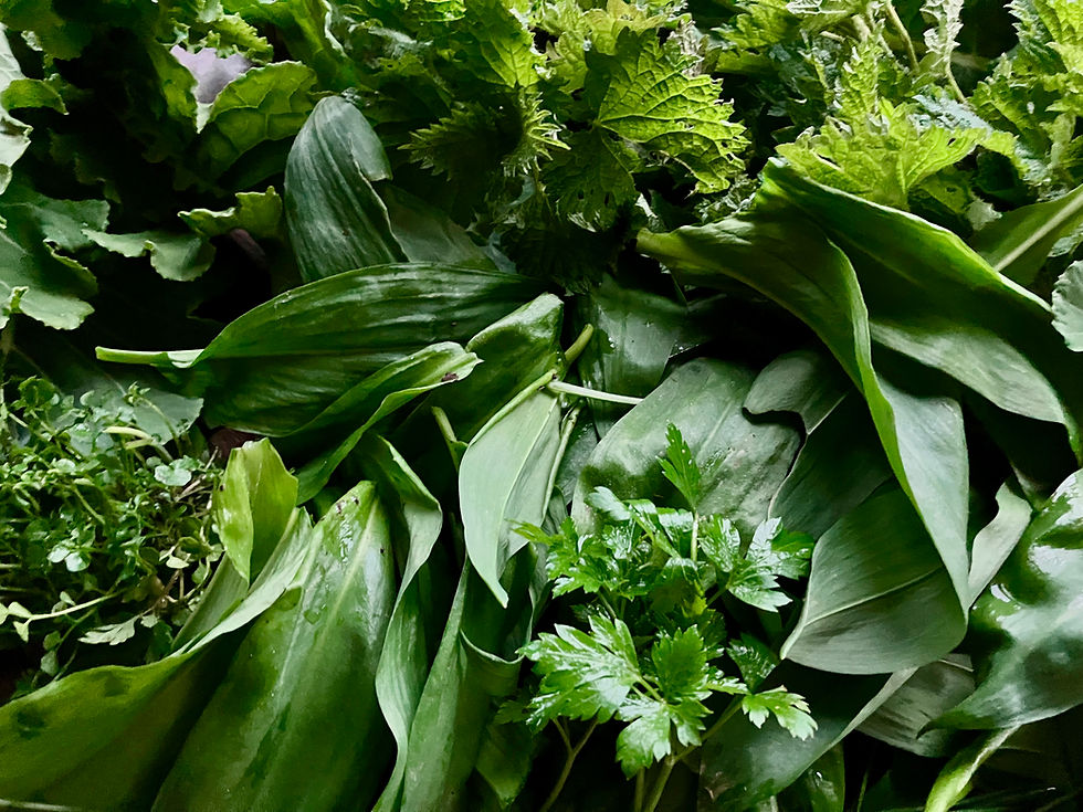 Boost your health with green leafy vegetables