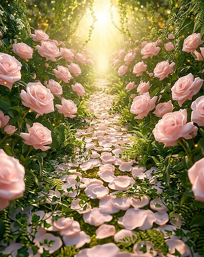 changer les roses blanches en roses rose tendre pastel.png