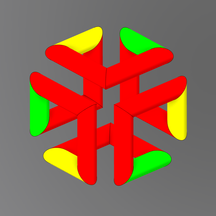 Thumbnail: Round Infinity Cube