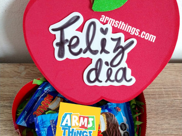 Regalos para el día del maestro // Dulceros manzana // Día del Maestro 👩🏫👨