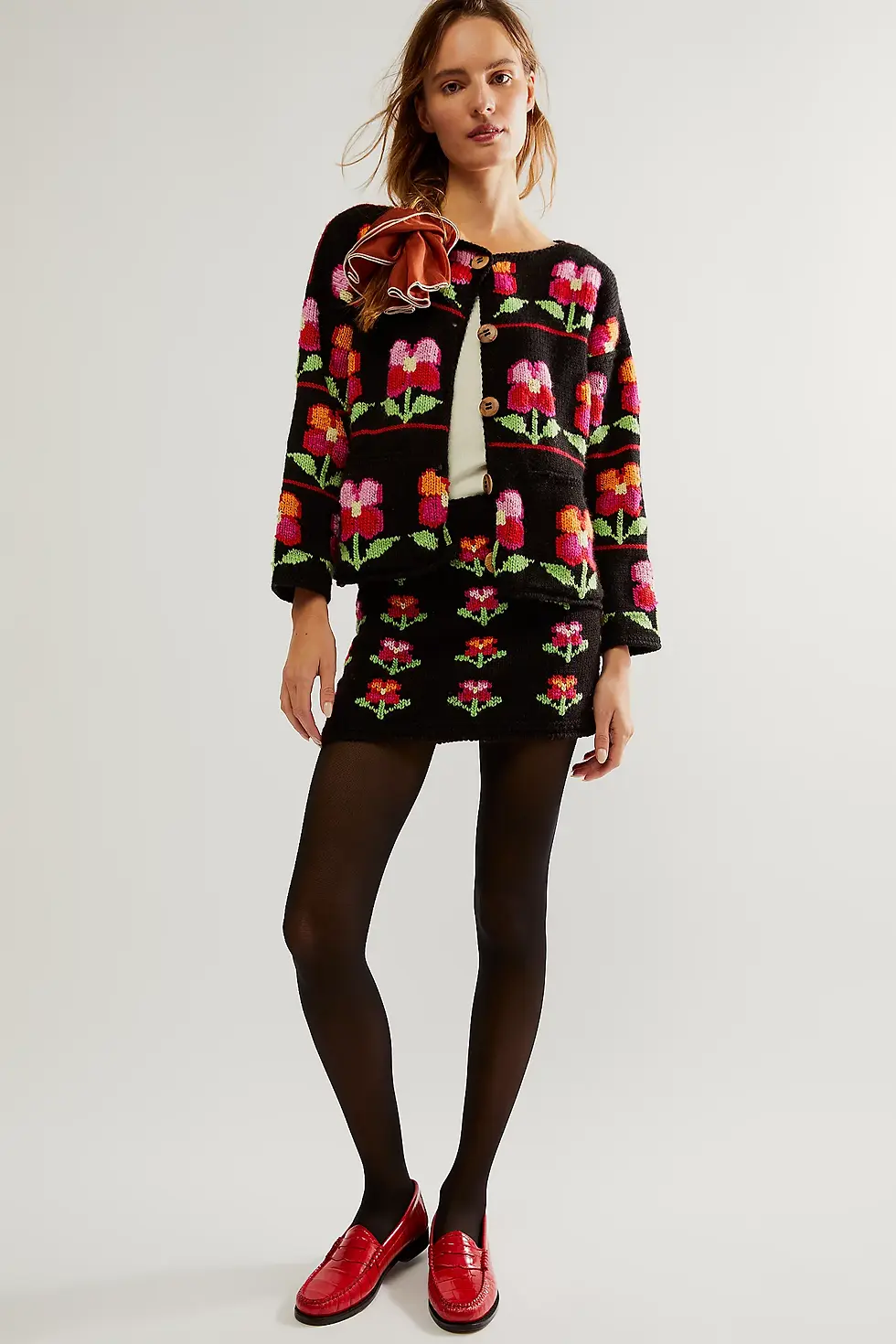 Thumbnail: Carola Knit Mini Skirt
