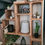 Miniature : caisse murale en bois de teck