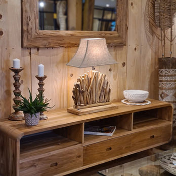 Meuble tv de salon, meuble tv en bois, meuble tv tendance, meuble tv en teck 
