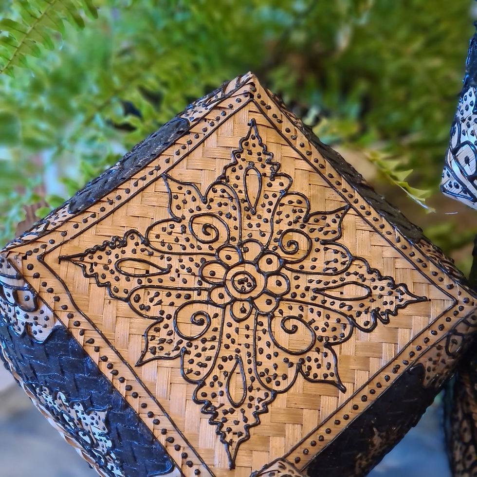 Miniature : Boites déco en bambou TATOO