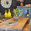 Miniature : table en teck