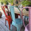 Miniature : chaise en métal exterieur