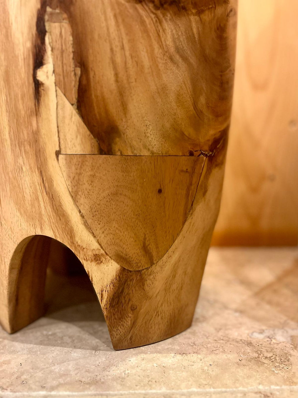 Miniature : Table d'appoint en bois