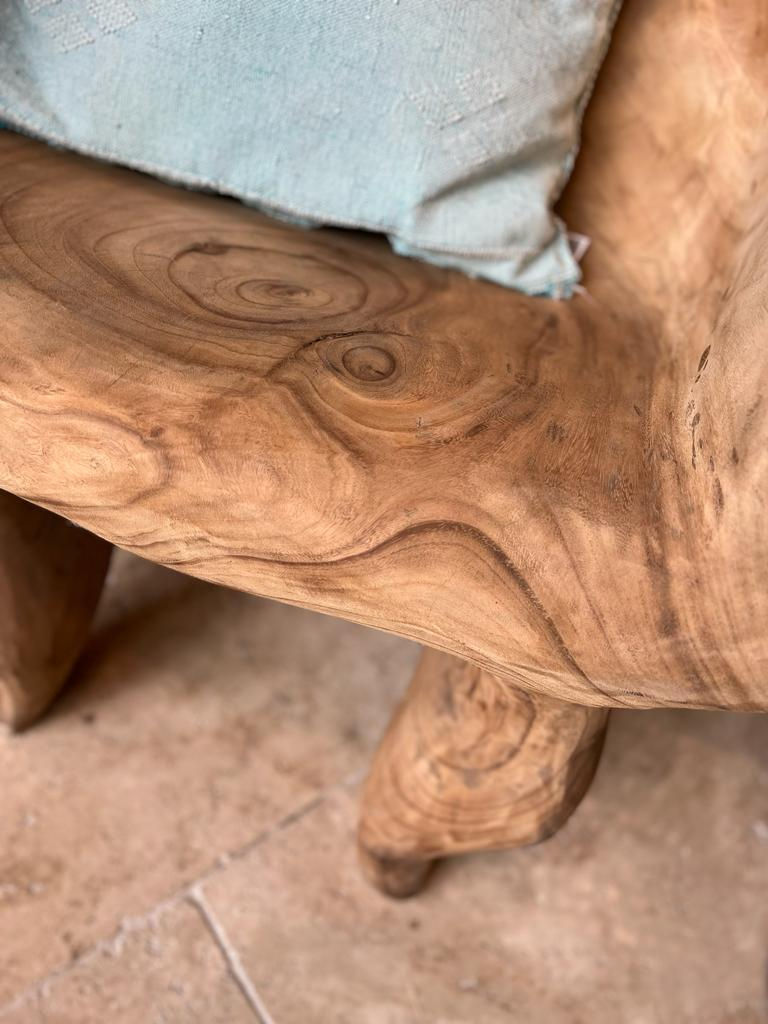 pieds fauteuil en suar
